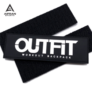 Patch en caoutchouc PVC personnalisé de haute qualité Aifran avec fixation auto-agrippante pour chapeaux, vêtements, sacs à dos – Patch souple avec logo - Product Image 4