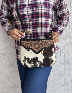 2026 New Cowhide Leather Handbag Hand Tooled Carving Leather Sling <b>Bag</b> Gypsy <b>Boho</b> Handmade Western Stylish Multi Uses <b>Bags</b> - Product Image 5