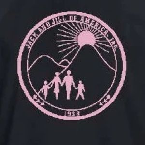 เสื้อยืดแขนสั้นลายกราฟิกสำหรับเด็กสีดำ พิมพ์ลายวงกลมสีชมพู คอกลม สวมใส่สบาย น้ำหนักเบา เหมาะสำหรับทุกวัน - Product Image 6