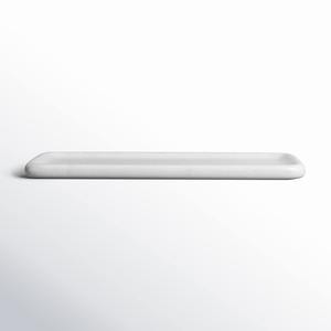 Plateau rond en marbre élégant, plateau de service en marbre blanc pour la décoration de la maison et le rangement de la cuisine, élégante assiette en marbre - Product Image 3