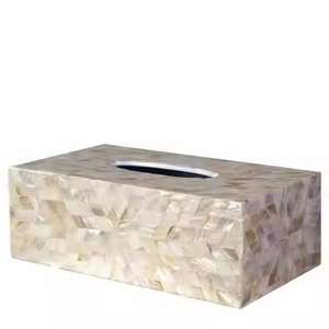 Porta Servilletas de Mármol de Lujo, Elegante Caja para Pañuelos para el Hogar y la Mesa de Comedor a Precio Económico - Product Image 4