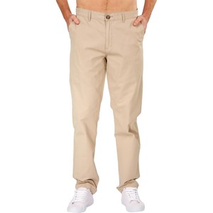 Pantalon chino tissé marron slim fit pour homme - Fermeture boutonnée, respirant, écologique, décontracté, pour le bureau, le travail quotidien, léger et tendance - Product Image 4