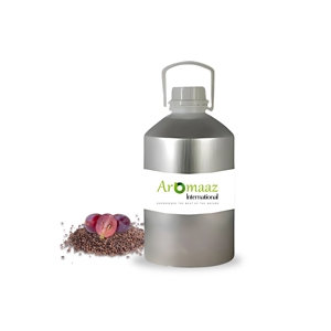 AROMAAZ INTERNATIONAL 100% Pure Natural Cold Pressed Grape Seed Carrier Oil for Skincare Brightening Anti-Ageing Smooth Texture - Product Image 5