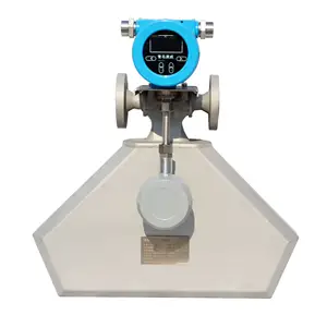 Misuratore di portata massico ad alta precisione 0.1% DN25/DN32 liquido/gas/liquami K100 Coriolis