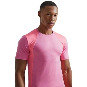 Nouveaux vêtements de sport pour la gym, coupe ajustée, légers, 180 g/m², extensibles, col rond, t-shirts de sport pour hommes - Product Image 4
