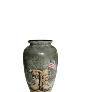 Urne funéraire en métal de qualité supérieure pour cendres humaines, avec joint de protection pour cendres crémées, pour monuments commémoratifs et souvenirs - Product Image 1