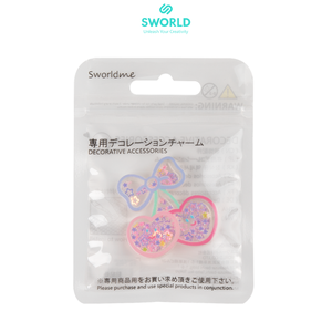 Emblème en résine au design charmant et unique, accessoires pour trous de résine et accessoires pour blocs, badge irrégulier pour découpage - Product Image 1