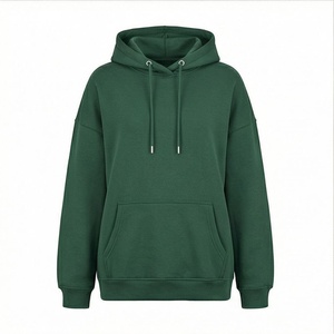 Sudaderas con Capucha Personalizadas para Mujer, Tallas Grandes, Lisas o Bordadas, Suéter Holgado de Algodón, Ropa de Color Personalizada Premium - Product Image 1