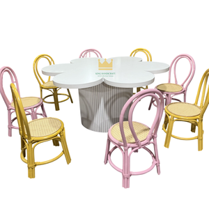 Silla Infantil de Mimbre Hecha a Mano en Oferta para Decoración de Fiestas de Cumpleaños, Silla Infantil de Mimbre para Eventos - Product Image 4