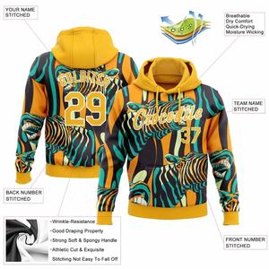 Sweat-shirt à capuche à motif 3D personnalisé pour les vêtements d'extérieur d'hiver - Product Image 2