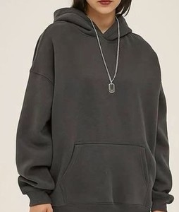 New Arrival Women's Casual Pullovers Trendy Long Sleeve Oversize Hoodie with Solid <b>Colour</b> Print Hoodies & Sweatshirts - Product Image 5
