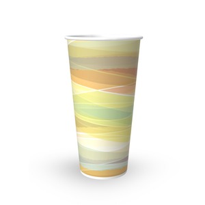 Gobelet en papier personnalisé à paroi simple, enduit de PE, recyclable et de qualité alimentaire, 8-22 oz, anti-fuite pour boissons chaudes - Product Image 4