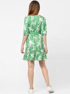 Summer Wholesale Solid Color Elegant Dress Women Sexy Maxi High Quality Sleeveless Evening Dresses for Women Printed Dress - Product Image 3