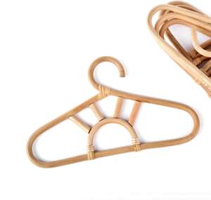 Cintre mural en rotin écologique de haute qualité pour enfants, motifs variés, style vintage, 2026 - Product Image 2