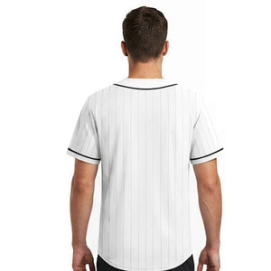 Maillot de baseball léger de qualité supérieure, coupe athlétique, parfait pour les entraînements et les matchs de club. - Product Image 4