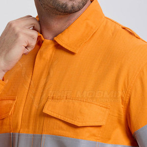 Combinaison de travail pour mécanicien industriel, respirante, séchage rapide, résistante à l'huile, tissu polyester de haute qualité, taille et couleur personnalisables - Product Image 2
