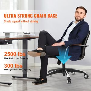 Base di Ricambio Universale per Sedia da Ufficio 28 Pollici, Carico Statico 2500 Libbre, Rotelle per Sedia da Scrivania e Sgabello - Product Image 2