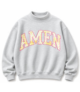 TBSIGMA <b>Women</b> Mock Neck Sweatshirt Custom Greek Sorority Chenille Letter Embroidery Cotton Fleece Casual <b>Pullover</b> - Product Image 4