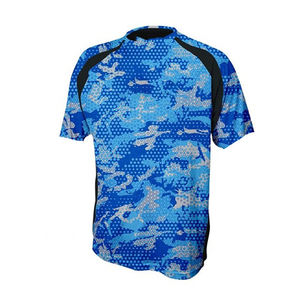 T-shirt de pêche pour homme personnalisé de haute qualité, respirant, avec protection UV et sublimation |   Performance de séchage rapide et d'évacuation de l'humidité - Product Image 2