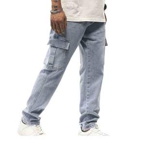 Pantalones de Campana de Alta Calidad Hechos en Pakistán, Casuales, Cómodos, de Mezclilla Suave, Tejido de Punto, Elegantes para el Verano, Moda para Personalidades - Product Image 2