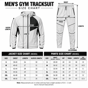 Survêtement d'entraînement pour homme, design contrastant avec passepoil, col montant, manches ajustées, résistant aux déchirures, en mélange de polyéthylène flexible - Product Image 6
