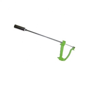 Applicateur de bolus droit pour animaux de grande taille en acier inoxydable réutilisable, revêtement en poudre d'aluminium, instrument vétérinaire ISO CE - Product Image 4