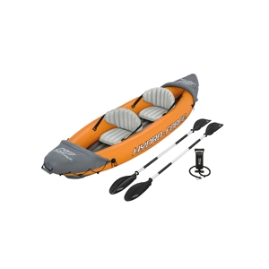 Bestway 65077 lite-nhanh chóng X2 Durable 2-person PVC Thuyền bơm hơi cho thể thao Kayak máy bay phản lực trượt tuyết & câu cá bè cho trôi ngoài trời - Product Image 2