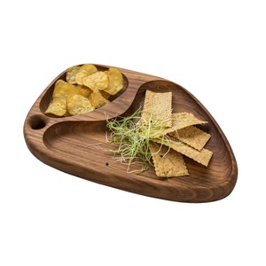 Plato de Madera Exclusivo para Presentación de Alimentos, Diseñado para Servicios Fluidos y Cenas Elegantes en el Hogar - Product Image 6