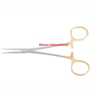 BISONS - Pinza de Anillo para Vasectomía sin Bisturí, Fijador NSV, Instrumento Quirúrgico Urológico, Acero Inoxidable, Reutilizable, Manual - Product Image 3