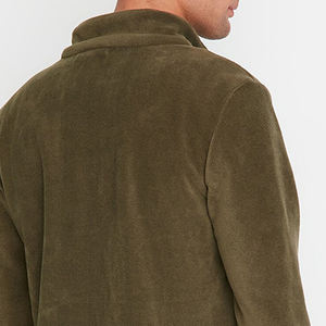 Veste en polaire personnalisée élégante pour homme, de bonne qualité, création de votre propre veste en polaire Sherpa pour le streetwear - Product Image 6