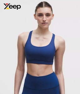 XEEP สปอร์ตบราโยคะคุณภาพสูงสำหรับผู้หญิง รุ่น XC-SB-91 ดีไซน์เรียบง่าย ระบายอากาศได้ดี สายปรับได้ แผ่นรองถอดออกได้ รองรับได้ดี แห้งเร็ว - Product Image 1