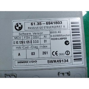 ECUs et modules informatiques d'occasion de la série 7 6941803 - Product Image 3