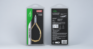 NGHIA Pince à cuticules professionnelle en acier inoxydable de haute qualité Finition or N-02G Set de vernis à ongles manucure durable et tranchant - Product Image 5