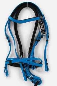 Bridon pour cheval en PVC robuste 100 % imperméable avec rênes à poignée en caoutchouc et boucles en acier inoxydable – Bridon en PVC personnalisé - Product Image 6