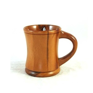 แก้วไม้ทำมือ แก้วกาแฟไม้เนื้อแข็ง งานแฮนด์เมด  ตกแต่งแบบธรรมชาติ สไตล์เรียบง่าย เป็นมิตรกับสิ่งแวดล้อม เหมาะสำหรับร้านกาแฟและร้านอาหาร - Product Image 2