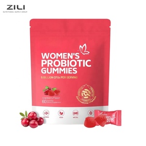 Gomitas Probióticas Orgánicas para Mujeres, Certificadas por GMP, Apoyo al <span class=keywords><strong>Sistema</strong></span> Digestivo Femenino, Suministro al por Mayor de Marca Privada - Product Image 1