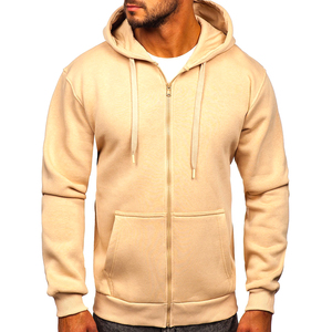 Sudadera con Capucha para Hombre, 100% Algodón, 330g, Tejido Grueso, Tinte Liso, Cálida, Transpirable, Resistente al Viento, Personalizable, OEM, Ropa de Invierno, Venta al Por Mayor - Product Image 3