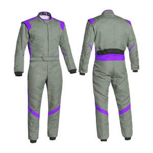 Traje de Carreras para Motocross, Karting y Automovilismo con Logotipo del Equipo, Overol de Protección - Product Image 1