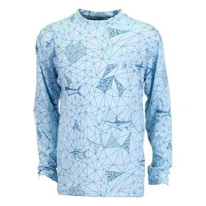 เสื้อตกปลาสำหรับผู้ชาย UPF 50 สำหรับกิจกรรมกลางแจ้ง ผ้าแห้งเร็วน้ำหนักเบา ติดกระดุมด้านหน้า แขนยาว ขายส่ง - Product Image 1
