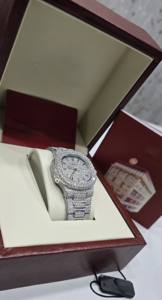 Relojes de Diamantes para Hombre con Certificado de Autenticidad, con Incrustaciones de Diamantes VVS Moissanite - Product Image 4