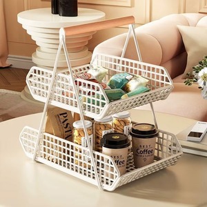 Creative Vintage Designer Home Organizer Metal Fruit <b>Basket</b> Iron <b>Wire</b> Eco-Friendly Space Saving <b>Storage</b> <b>Basket</b> - Product Image 3