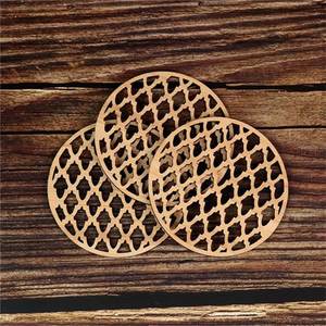 Dernier design, meilleurs sous-verres en bois d'acacia faits à la main, durables, modernes, personnalisables, pour boissons et thé, logo et couleur personnalisés, cadeaux de bienvenue - Product Image 6