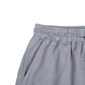 Shorts en maille pour hommes – Vêtements de sport légers 100 % polyester à taille mi-haute avec fermeture élastique – Vente en gros - Product Image 2