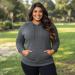 Sudadera con Capucha Unisex de Forro Polar de Poliéster/Nailon de 370 g, Impermeable, Transpirable, Ecológica, de Secado Rápido, Corte Regular, Cálida para Invierno - Product Image 1