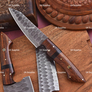Cuchilla de Acero de Damasco Forjada Personalizable OEM - Product Image 3