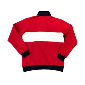 เสื้อฮู้ดดี้ผู้ชายแบบซิป 1/4 สไตล์สตรีทแวร์ ผ้าฝ้าย 100% แขนยาว ดีไซน์ปลายแขนแบบริบ ซิปครึ่งตัว เสื้อสเวตเชิ้ตแบบสวม - Product Image 3