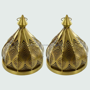 Decoración de Ramadán de alta calidad, farol al por mayor, farol de vela de Metal y tarro para decoración de mesa de Navidad, farolillos votivos y de mesa - Product Image 1