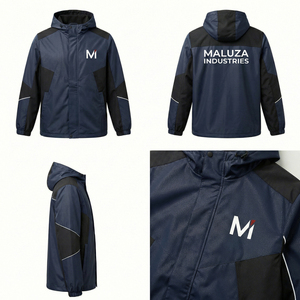 Chaqueta Impermeable con Capucha Unisex Directo de Fábrica, Chaqueta Cortavientos Personalizada con Logotipo para Ropa Urbana - Product Image 6