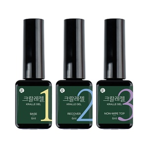 KRALLE Gel Base Coat 6ml, Uso Profesional en Salón, Esmalte de Uñas en Gel Curado con UV, Libre de TPO y HEMA, Corrección de Uñas Encarnadas para el Cuidado de las Uñas - Product Image 2