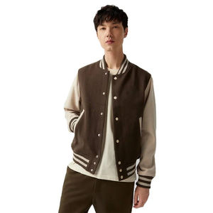 Chaquetas Varsity de Diseño Único para Hombre, las Más Vendidas, para Invierno, con Logotipo Profesional Impreso, Material de Lana y Tela, Cuello Alto - Product Image 6